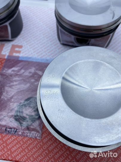 Комплект новых поршней VW VAG 2.0 tfsi BPY BWA BWE