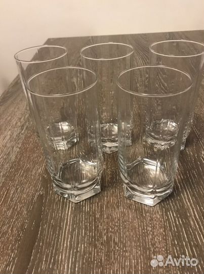 Стаканы высокие 5 шт