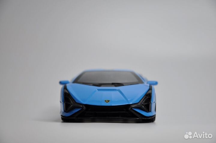 Модель автомобиля Lamborghini Sian спорткар металл