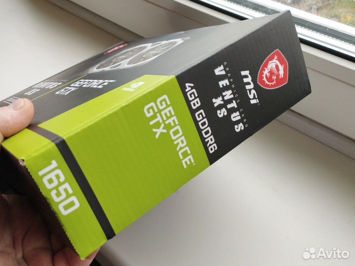 Видеокарта GeForce GTX1650 D6 ventus XS