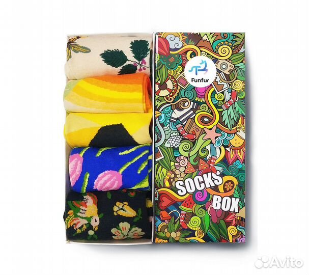 Носки Funfur Fresh в наборе 5 пар