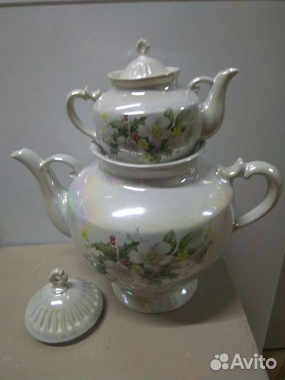 Набор из чайников ссср, ложечки сувенирные