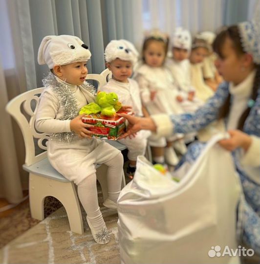 Новогодний костюм зайка 98 104