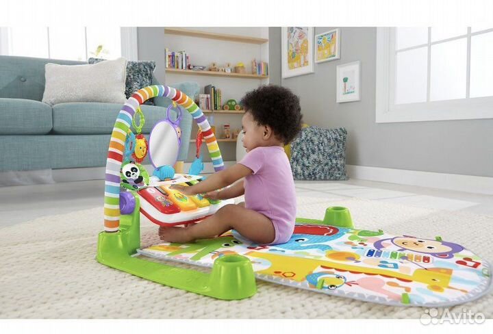 Развивающий коврик fisher price Пианино делюкс