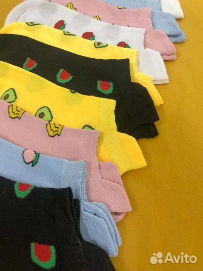 Новые носки женские Короткие носки цветные спорт