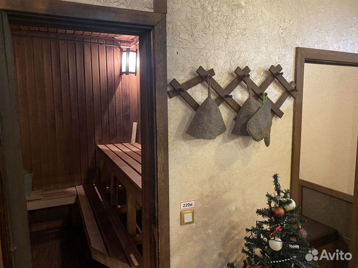 Русская баня на березовых дровах