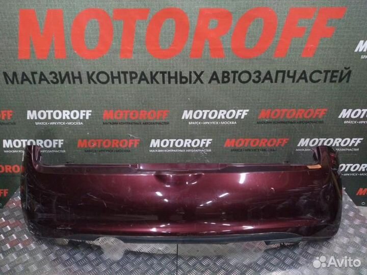 Бампер задний Ниссан Марч K12 темный А359