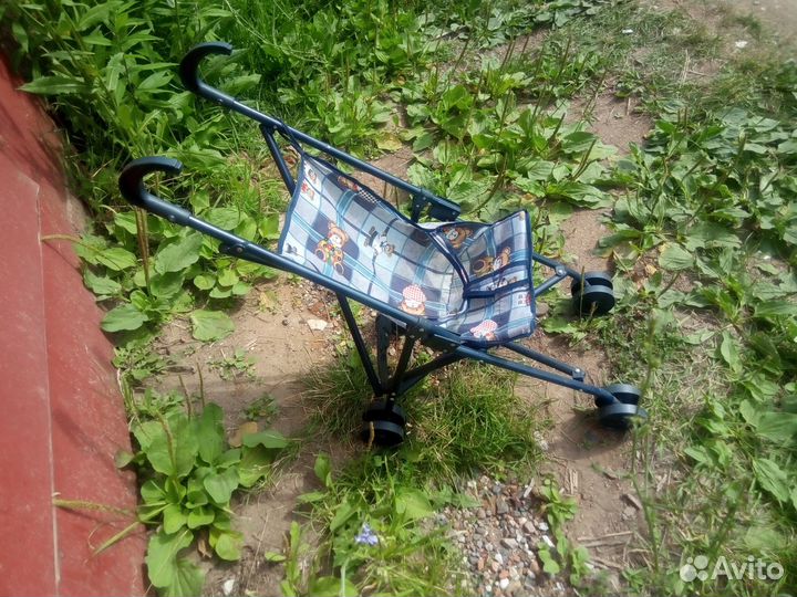 Коляска трость для кукол