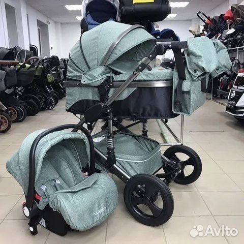 Новая Коляска 3 в 1 с автолюлькой