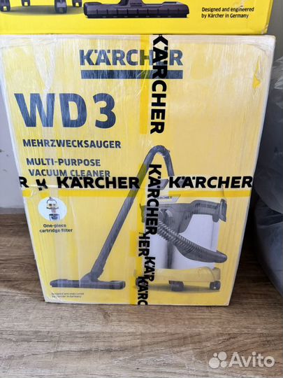 Пылесос Karcher WD 3 P S V-17/4/20