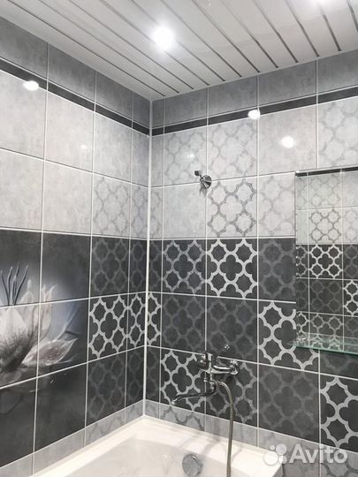 Ремонт ванной панелями пвх