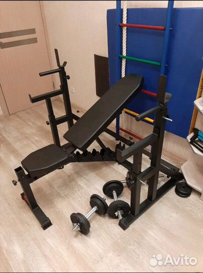 Стойка для жима и приседа