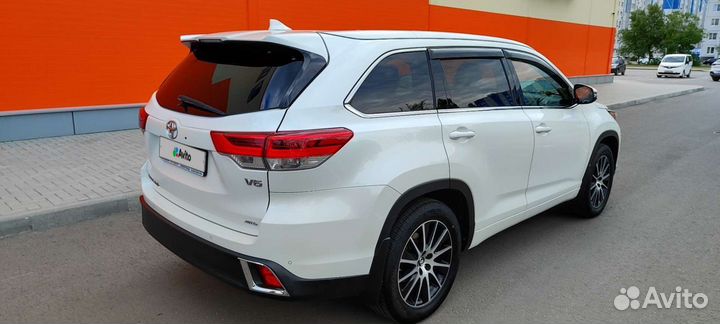 Toyota Highlander 3.5 AT, 2018, 72 000 км