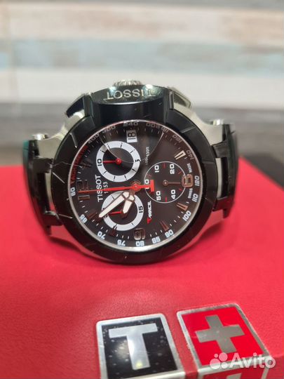 Оригинальные швейцарские tissot trace хронограф