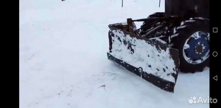 Снежный отвал. Бабочка