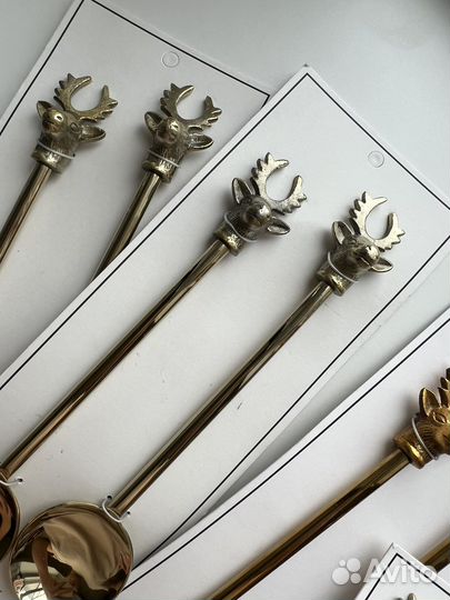 Ложки салатные и десертные hm новые