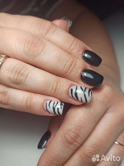 Маникюр гель лак