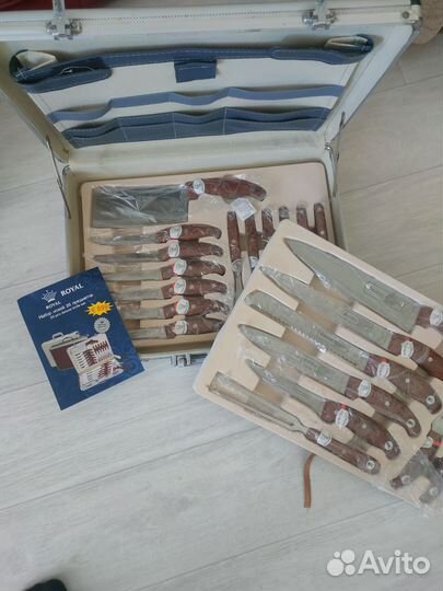 Набор ножей royal в кейсе