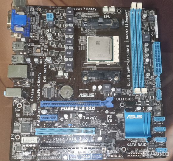 Материнская плата Asus Gigabyte Asrock кулер ram п