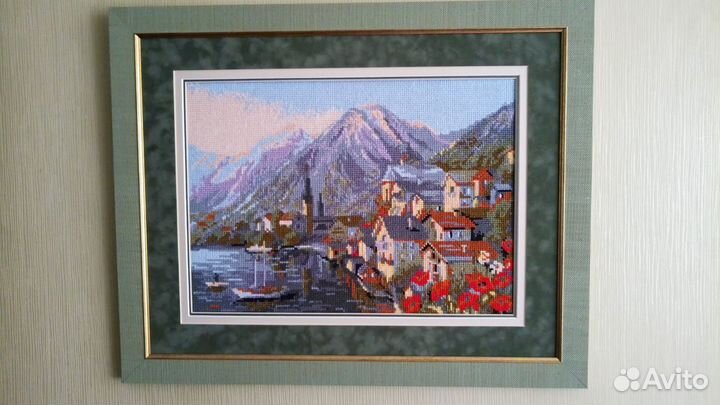 Картины ручной вышивки