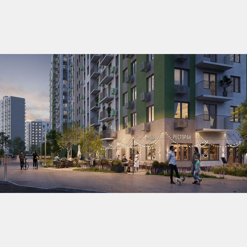 3-к. квартира, 62 м², 11/16 эт.