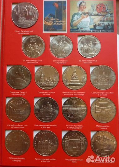 Юбилейные рубли СССР и России