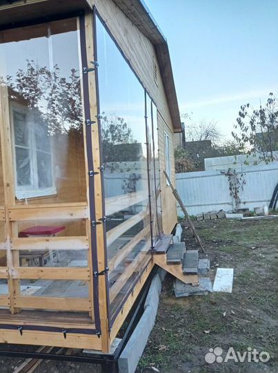 Мягкие окна для уличных кафе, павильонов, складов