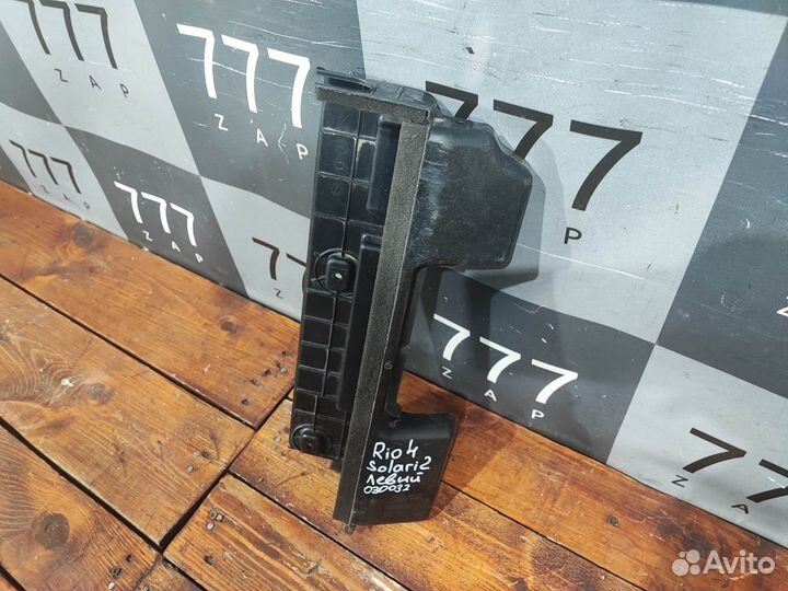 Дефлектор радиатора левый Hyundai Solaris 2 (HCR)