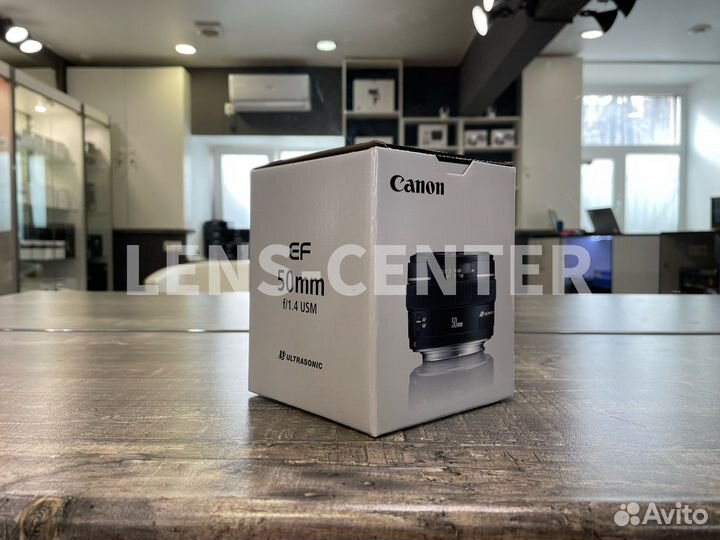 Новый Canon EF 50mm F/1.4 USM