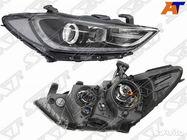 Фара hyundai elantra