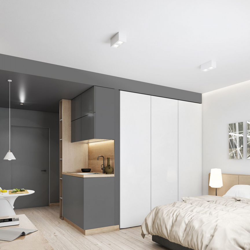 1-к. апартаменты, 24,9 м², 7/13 эт.