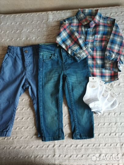 Одежда для мальчика пакетом 80 86