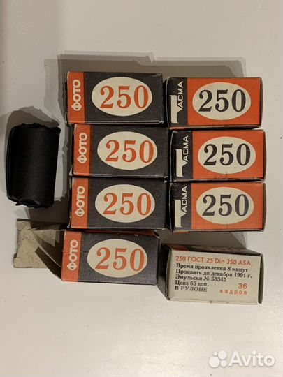 Пленки/катушки для фотоаппарата