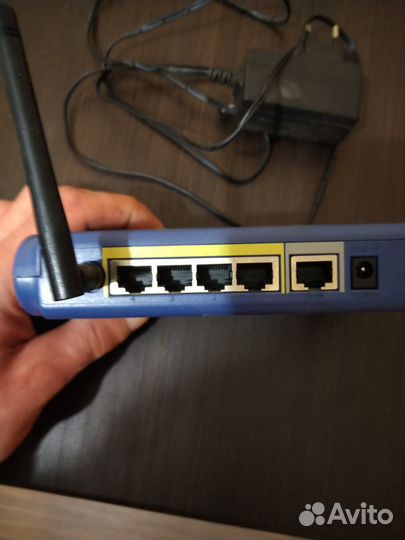 Широкополосный маршрутизатор Wireless G, 54 Мбит/с