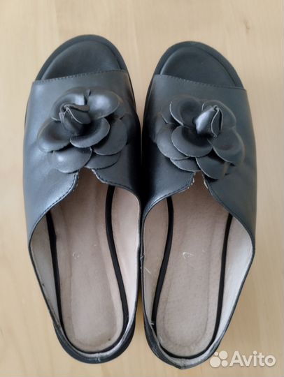 Сабо натуральная кожа 39