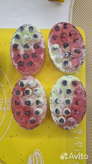 Мыло ручной работы с люфой