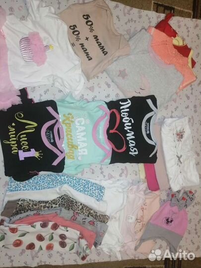 Вещи пакетом на девочку