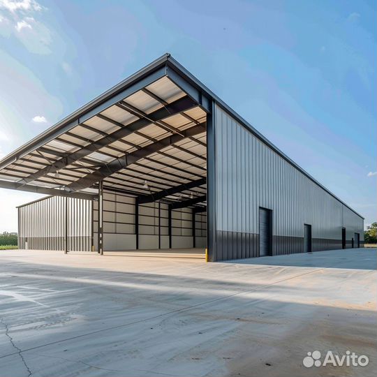 Продажа ангары в Ростове Изготавливаем большие конструкции от 1500 м