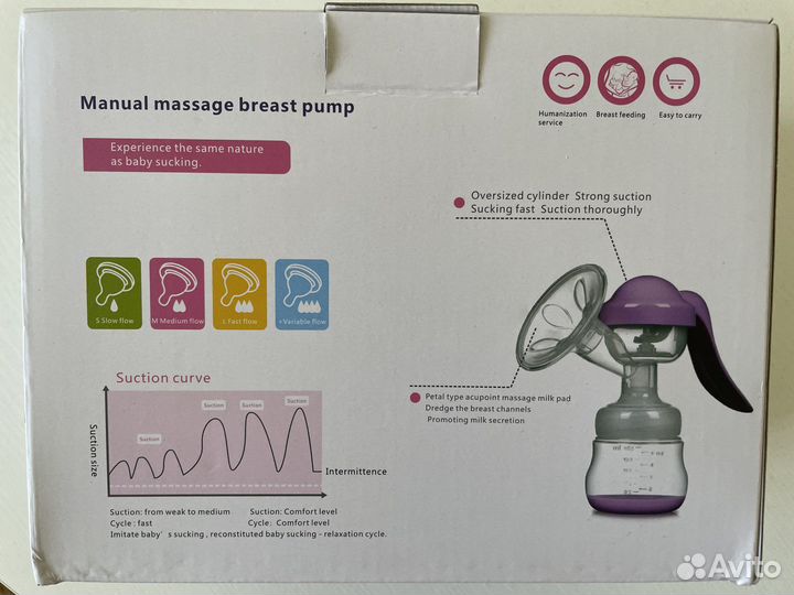 Молокоотсос ручной Teddy