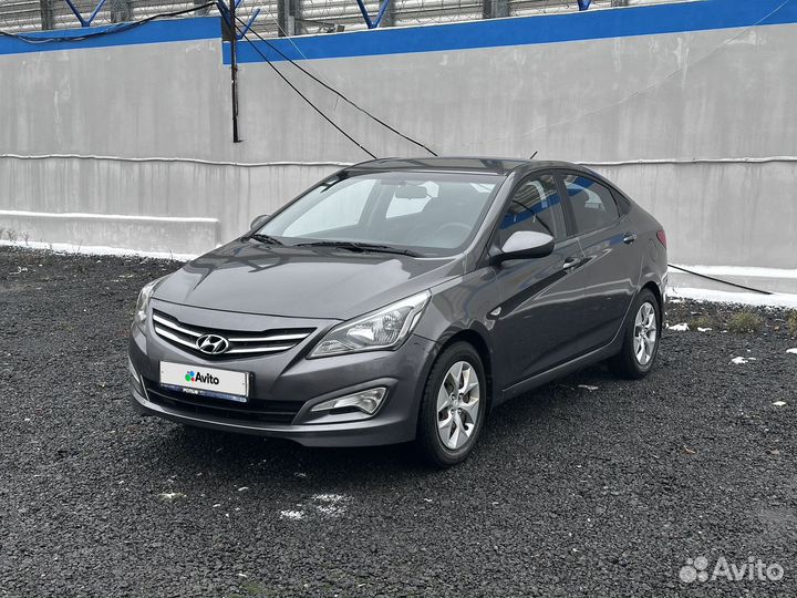 Hyundai Solaris 1.4 МТ, 2015, 77 000 км