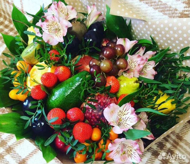 Букет с цветамм