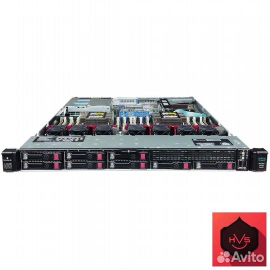 Сервер HP DL360 Gen10 8SFF E208 2x4110Silv 512GB