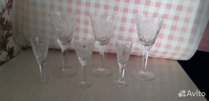 Хрустальная посуда СССР