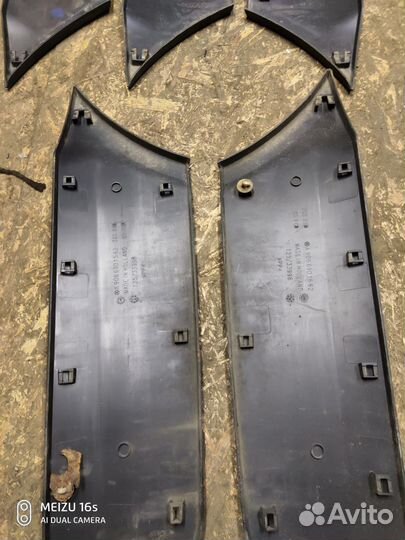 Mercedes sprinter 906/crafter накладки крыла