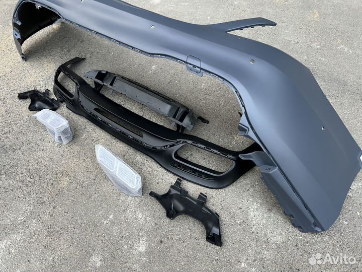 Задний бампер w222