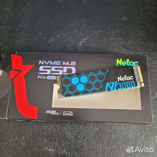 Жесткий диск SSD netac NV3000 1Tb PCIe 3x4 2280
