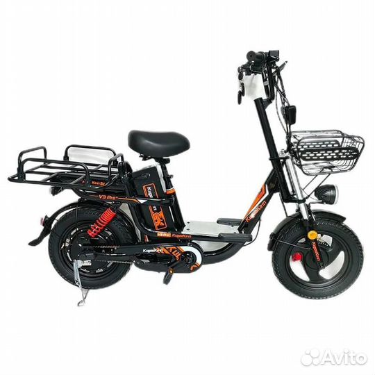 Электровелосипед Kugo V3 Plus 27,5 амп