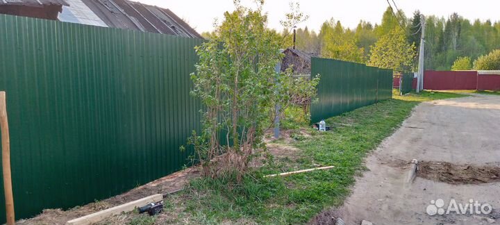 Заборы, бетонные работы