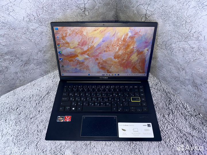 Ноутбук asus на ryzen 5 3500U/ ssd 512 gb