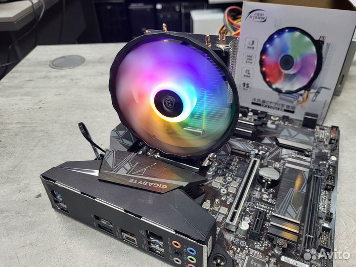 Кулер для процессора Башня RGB